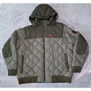 Columbia Dechen Hooded Bomber Jacket Men's XL Extra Large Insulated
